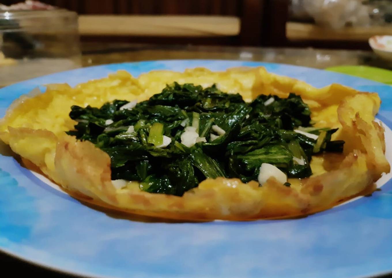 Ca Sawi mix Telur Dadar Special