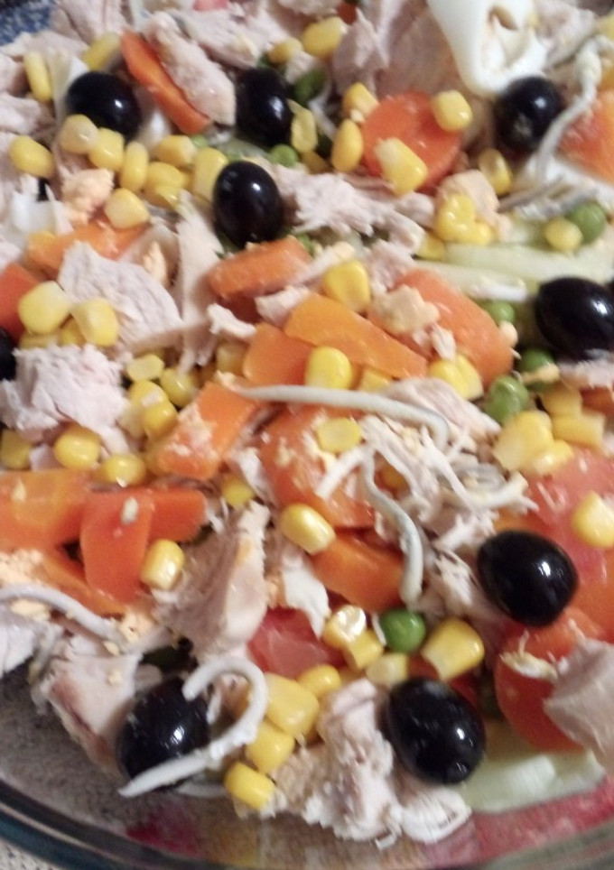 Una foto de Ensalada de vainas