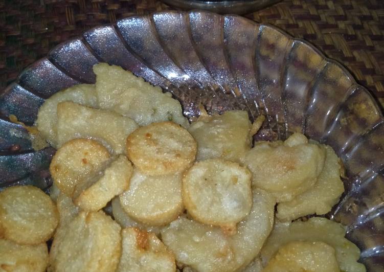 resep cara bikin Kerupuk Basah/Pempek Sutera