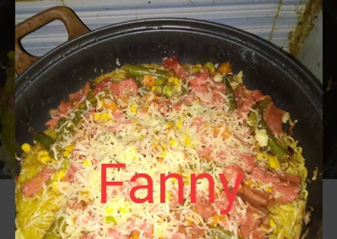 Resep Pizza Mie