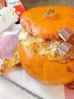 Gefüllter Hokkaido Kürbis Rezepthauptbild