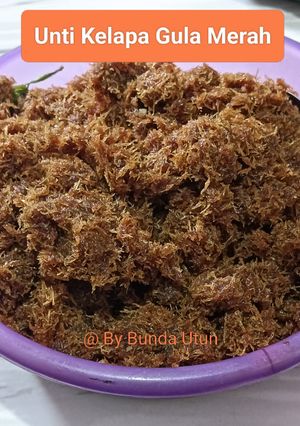 Foto resep Unti Kelapa Gula Merah