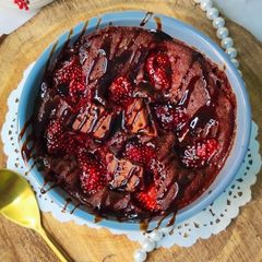 A picture of 3 Ingredients Chocolate Cake.