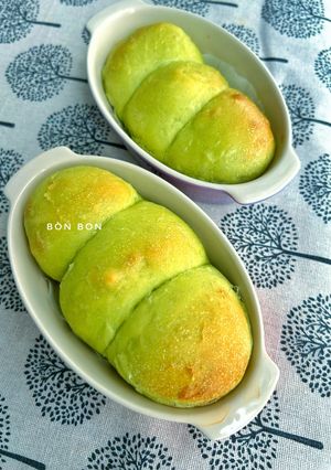 Hình của món Bánh Mì Sữa Mềm Matcha.