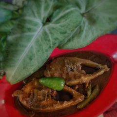 A picture of Steamed Hilsa.
