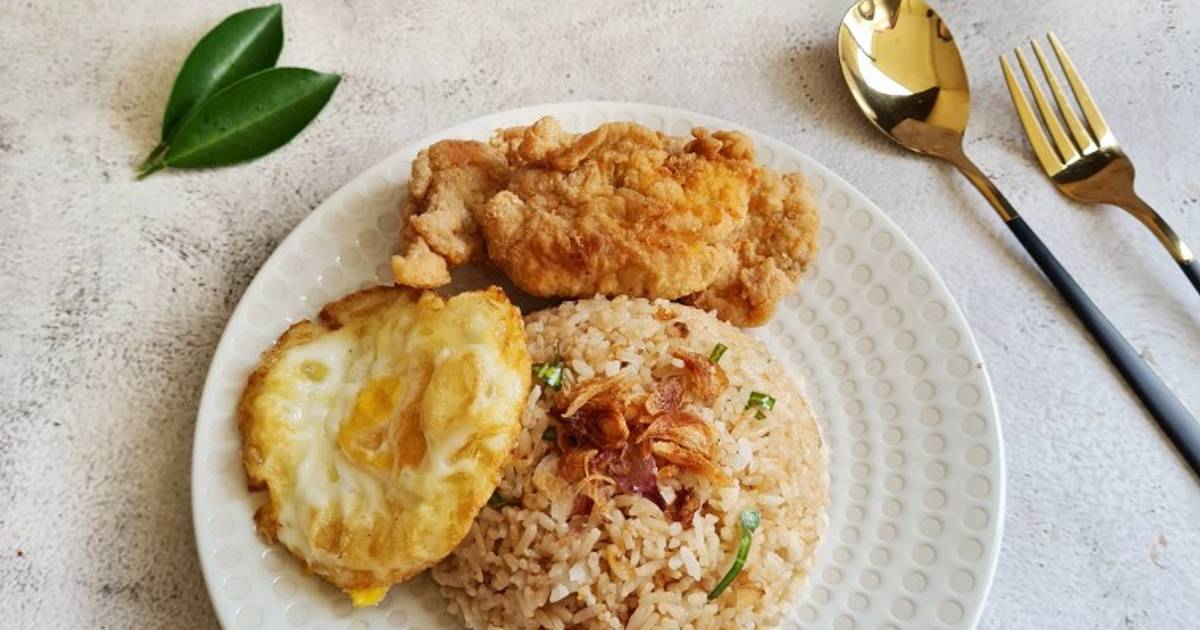 Resep Nasi Daun Jeruk Ayam Krispy Oleh Yuna Cookpad