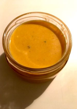 Sütőtök krémleves recept fotója