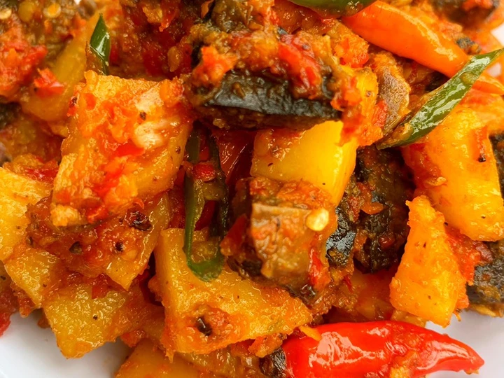 Cara Sederhana Membikin Resep  Sambel goreng ati ampela yang Enak, Lezat
