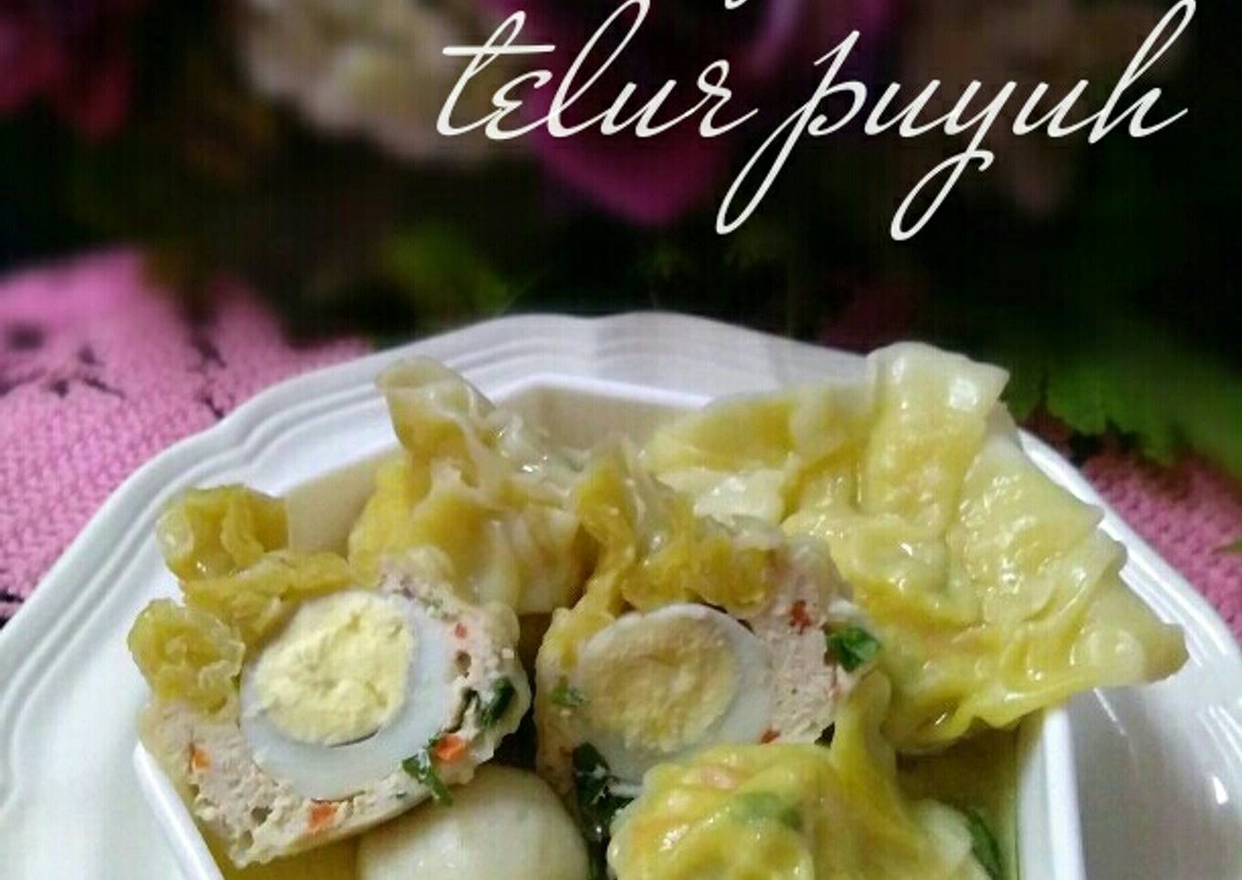 Puyuh membutuhkan sup telur