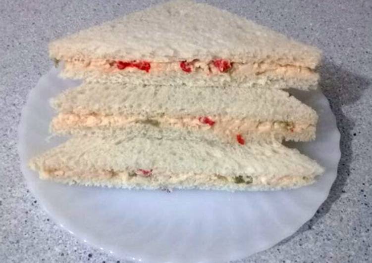 Sándwich de Pollo Miga Argentina 🥪🍗 Receta de Mirna Lucia Cookpad