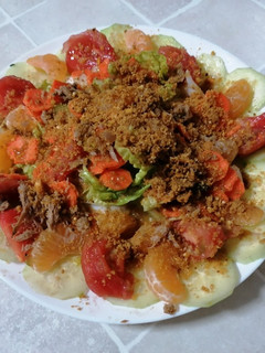 Una foto de Ensalada con kikos