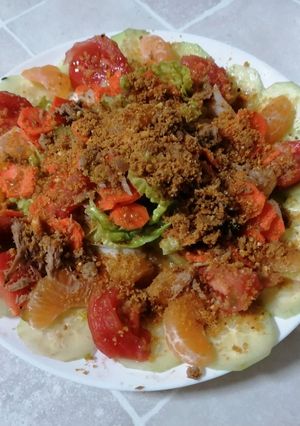 Una foto de Ensalada con kikos