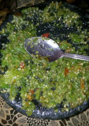 Foto resep Sambel ijo simple