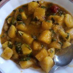 A picture of Yam porridge.
