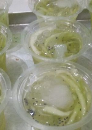 Foto resep Es kuwut (melon)
