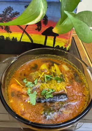 A picture of Kerala Sambar.