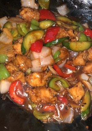 A picture of Chicken sauce.