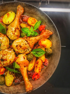Spanisches Hähnchen mit Chorizo Rezepthauptbild