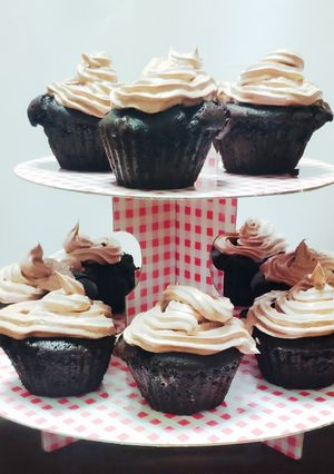 Φωτογραφία της συνταγής Cupcake με σαντιγί σοκολάτας