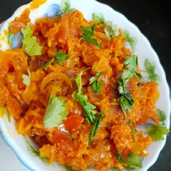 A picture of Dry Sev Sabji.