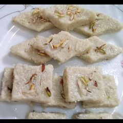 A picture of Burfi recipe.