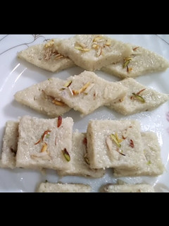 A picture of Burfi recipe.
