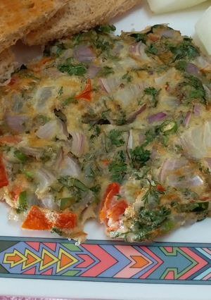 A picture of Egg Omelette.