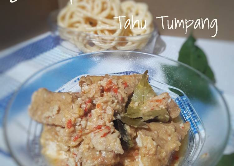 Tahu Tumpang /Sambel Lethok (Boyolali)