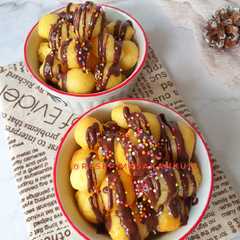 A picture of Lukumades/Donat Yunani.