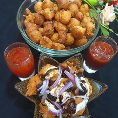 A picture of Semolina pakodaa.