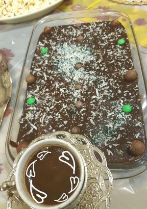 صورة لوصفة حلى الموكا البارد