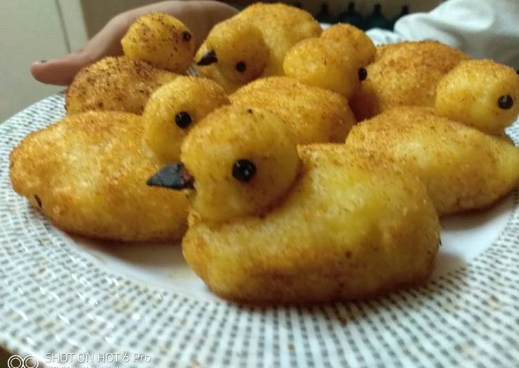 Steps to Make Homemade Ducklings#allstarsrecipecontest#4wkschallenge