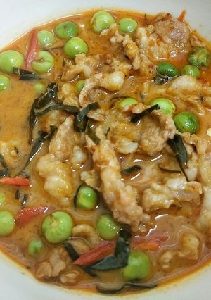 A picture of Panang Pork Curry.