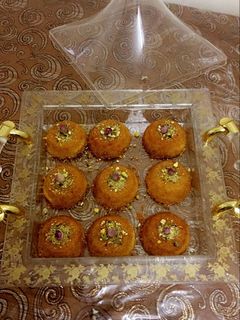 صورة لوصفة كنافة بالقشطه