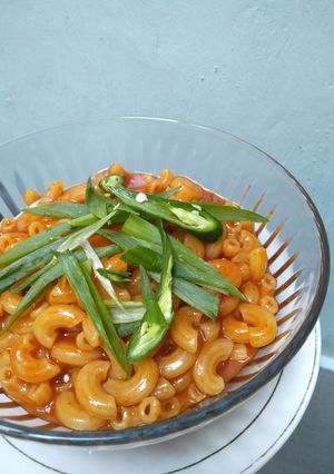 Foto resep 187. Makaroni Saus Toppokki