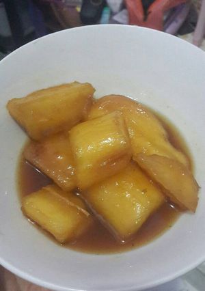 Foto resep Singkong thai versi gula merah