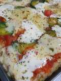 Pizza de arroz integral 🍚🍕