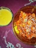 Fire Chicken with Saus Richesee (Home made)