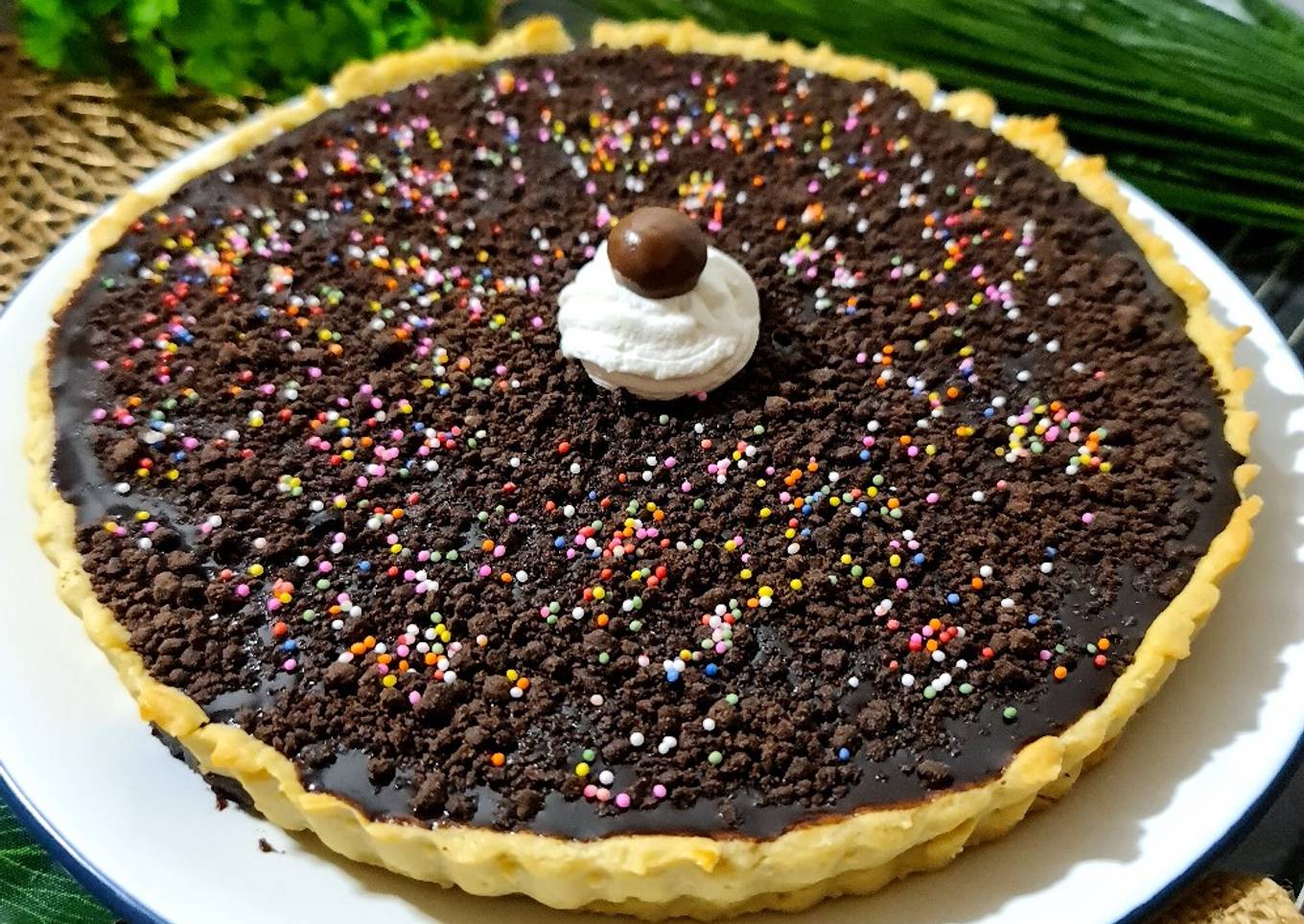 Chocolate Rich Crumble Pie