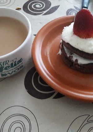 Una foto de Pancakes de Avena en Licuadora