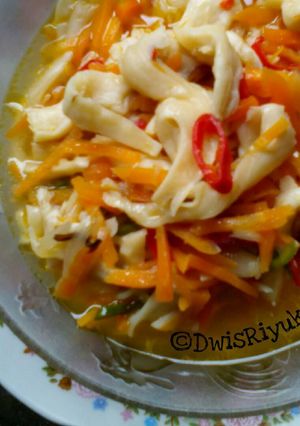 Foto resep Carrotish Mushroom / Jamur Wortel Kuah Pedas