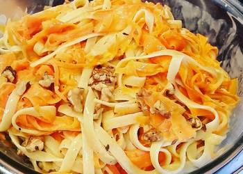 Ultimate, Prepare Spring Carrot  Fettuccine Noodles Restaurant Style Ultimate, Prepare Spring Carrot  Fettuccine Noodles Restaurant Style