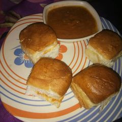 A picture of Pav bhaji.