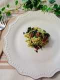Fresh Taglierini with Spinach and Sun-Dried Tomatoes