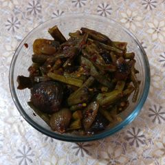 A picture of Saunf Wali Bhindi.