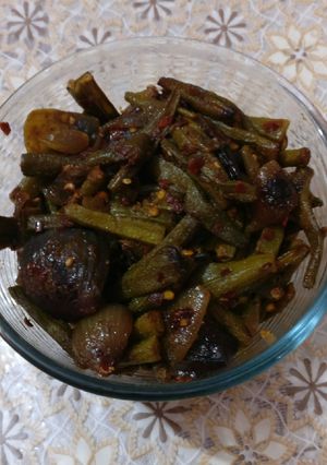 A picture of Saunf Wali Bhindi.