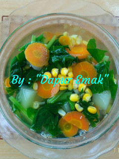 Foto resep Sayur Bening Warna Warni (Simple)
