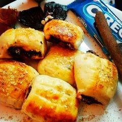 A picture of Oreo Filled Cinammon Buns.