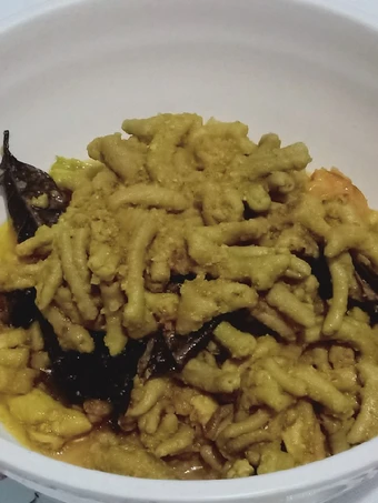 Langkah Mudah untuk Menyiapkan Resep Usus Bumbu Kuning yang Enak Banget Anti Ribet, Mantap