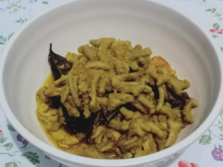 Langkah Mudah untuk Menyiapkan Resep Usus Bumbu Kuning yang Enak Banget Anti Ribet, Mantap